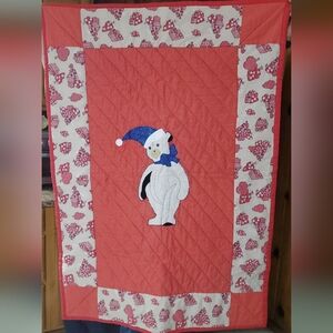 Bear Baby Quilt, 35" X 50"